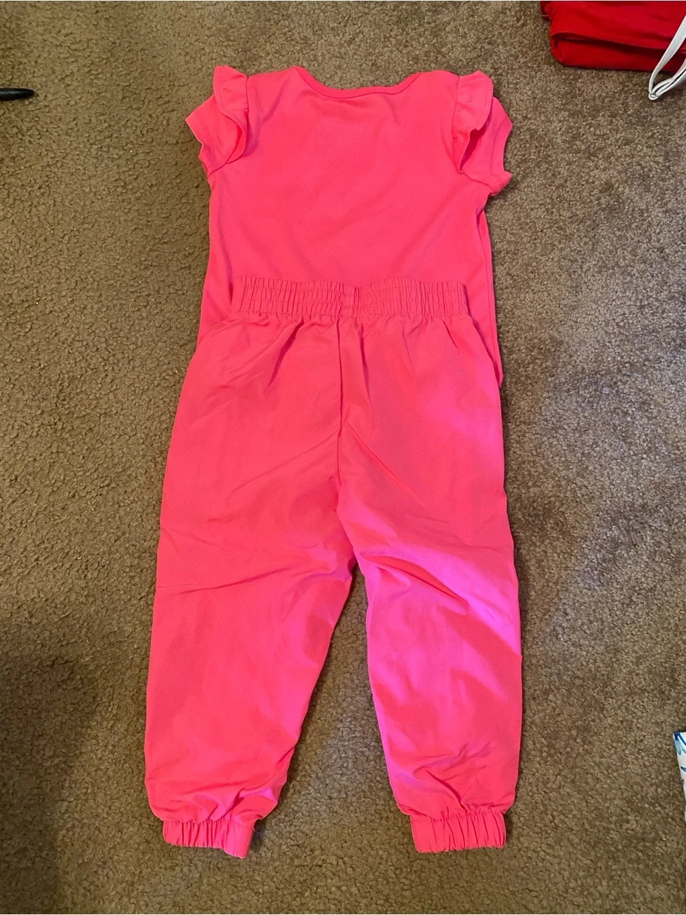Champion Girls' Pink Logo Jogger Set - Kids Bottoms